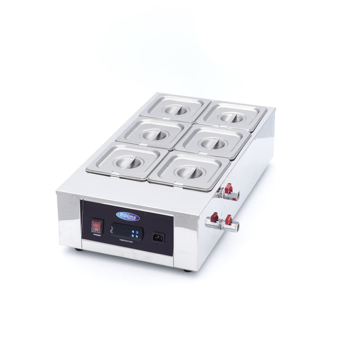 Chocoladesmelter - 6 x 1/6 GN 10 cm