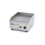 Grillplaat - Gegroefd - 36 cm - incl. Opvangbak