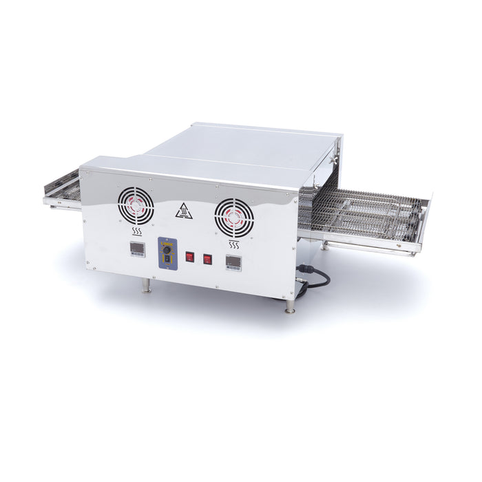 Pizza Oven met Transportband - 2 Pizza's Ø 20 cm - 30 Pizza's/U