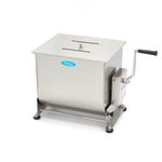 Vleesmenger 40 L - 35 Kg Vlees - Kantelbare Kom - Handmatig