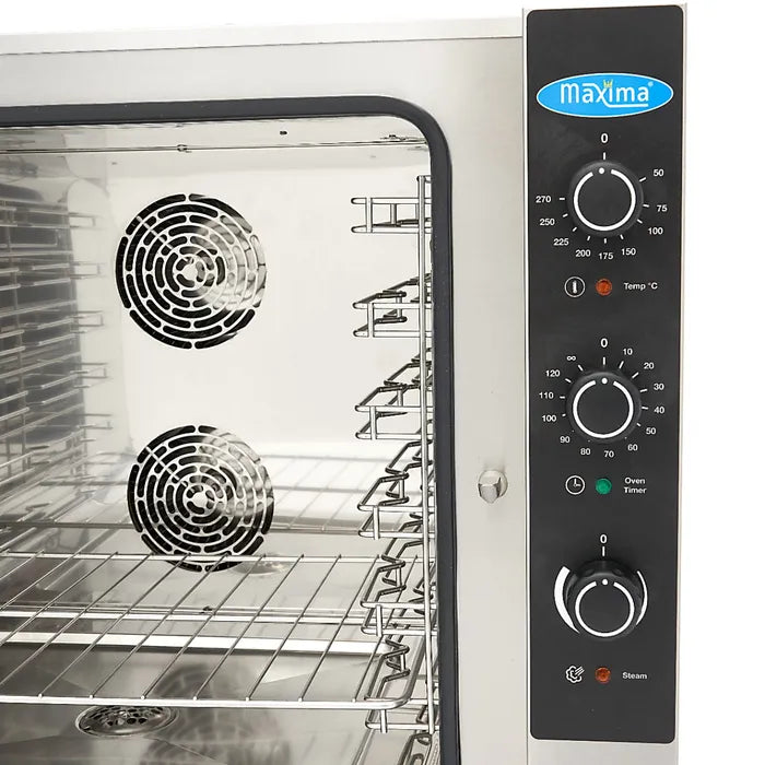 Combisteamer - 6 Bakken (1/1 GN / 60 x 40 cm) - Analoog - 400V