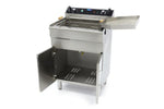 Frituurpan - 35 L - 1 Mand - met Tapkraan - 400V