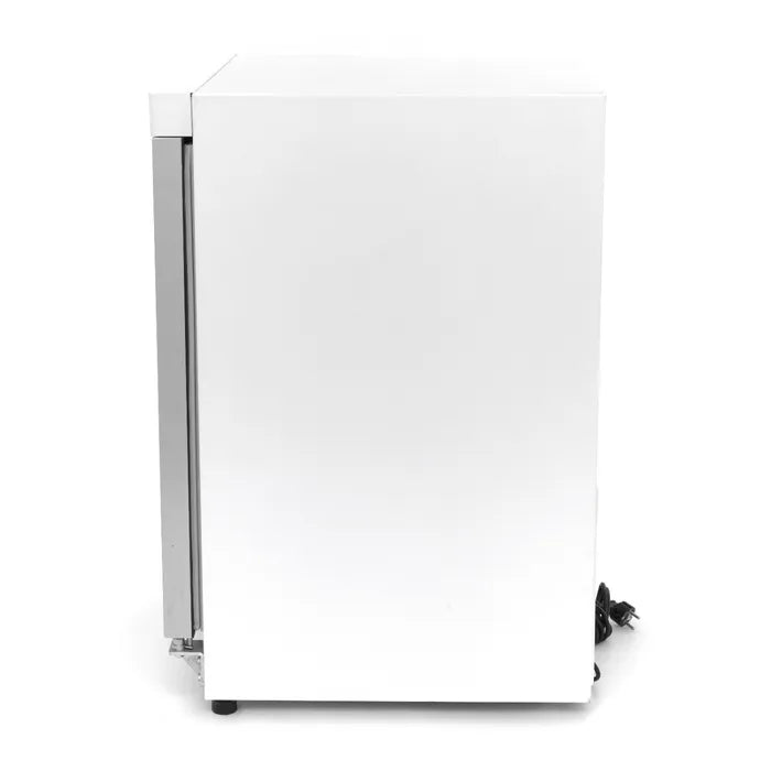 Vrieskast - 200 L - Wit - met Glazen Deur