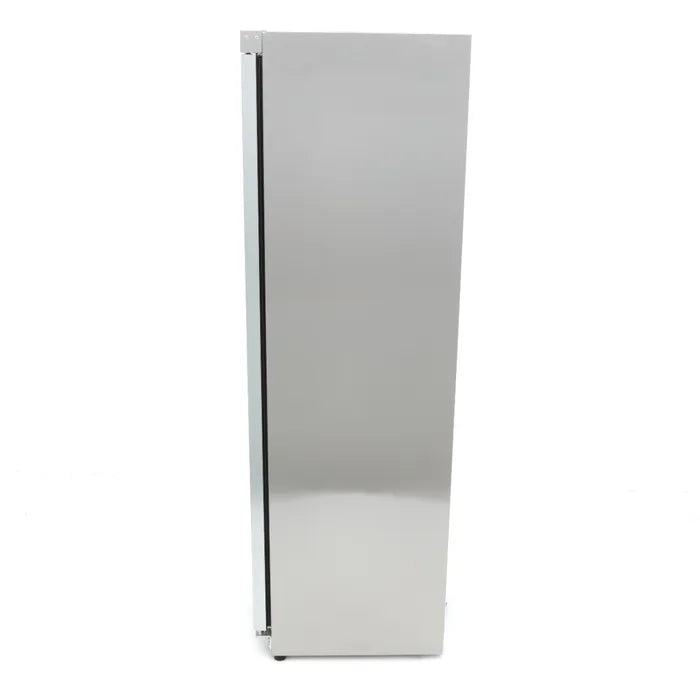 Vrieskast - 400 L - Rvs - met Glazen Deur