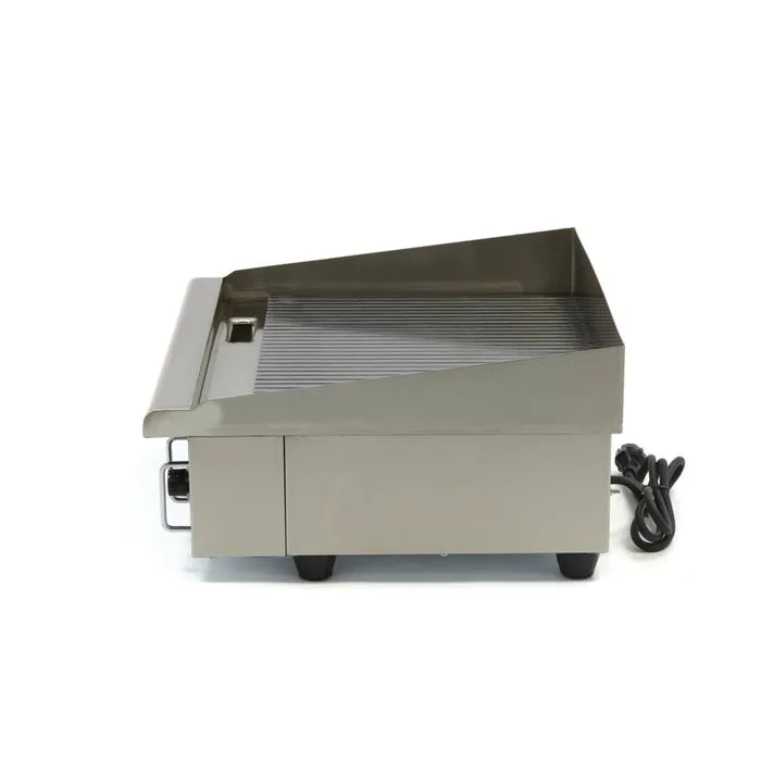 Grillplaat - Gegroefd - 55 cm - incl. Opvangbak