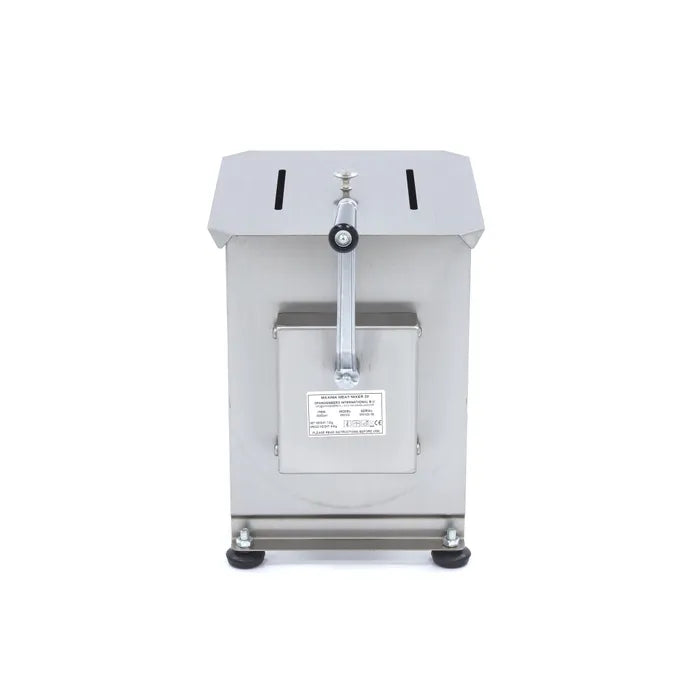 Vleesmenger - 20 L - 16 Kg Vlees - Enkele As - Handmatig