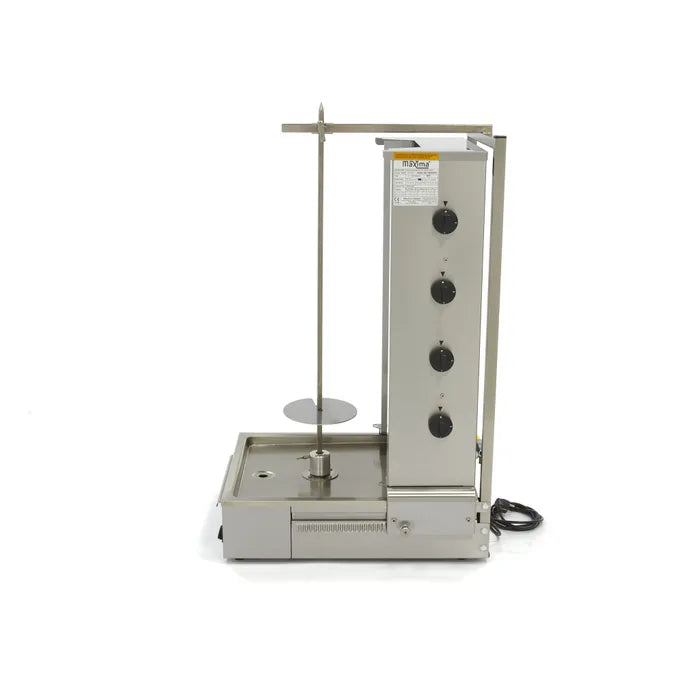 Shoarma Grill - 4 Branders - 70 Kg Vlees - Gas