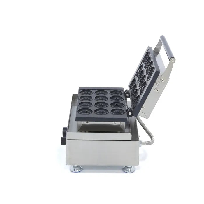 Donutmaker - 12 Mini Donuts - Ø 5 cm - Ingebouwde Timer