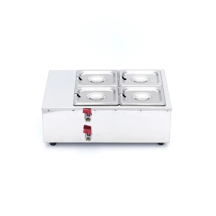 Chocoladesmelter - 4 x 1/6 GN 10 cm