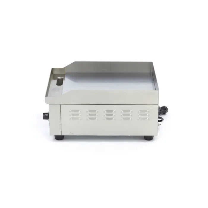 Grillplaat - Glad Chroom - 36 cm - incl. Opvangbak