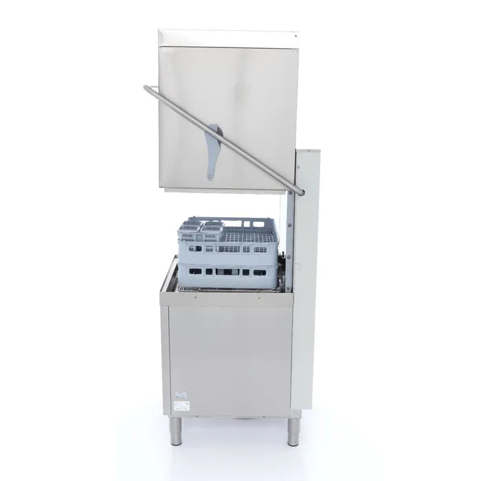 Doorschuifvaatwasser - 50 x 60 cm - met Glansspoel- en Zeeppomp – 400V