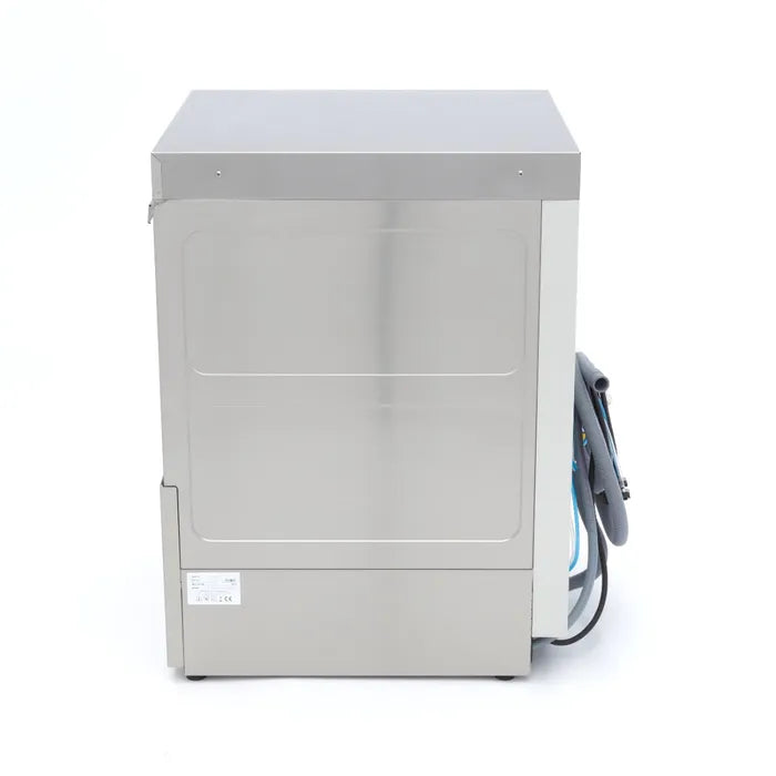 Horeca Vaatwasser - 50 x 50 cm - met Afvoer-, Glansspoel- en Zeeppomp - 400V