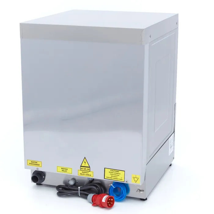 Horeca Vaatwasser - 50 x 50 cm - met Glansspoelpomp - Digitaal Display - 400V
