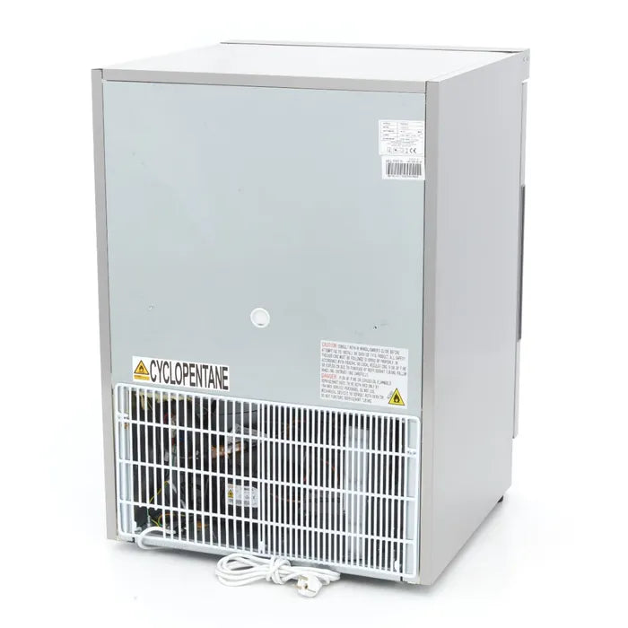 Vrieskast - 200 L - 2 Vaste Roosters - Rvs