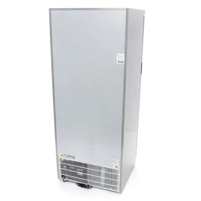 Vrieskast - 600 L - Rvs - met Glazen Deur