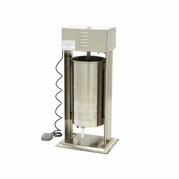 Worstenvuller - 25 L - Automatisch - Verticaal - incl. 4 Vulbuizen