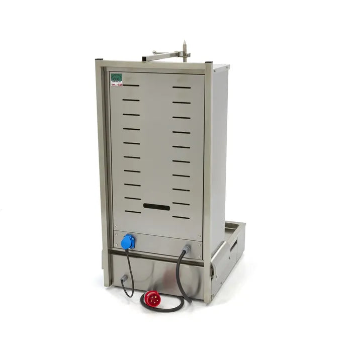 Shoarma Grill - 4 Branders - 70 Kg Vlees - Elektrisch