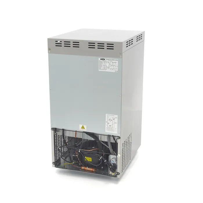 Schilferijsmachine - 130 Kg/24 u - Crushed ice - Luchtgekoeld