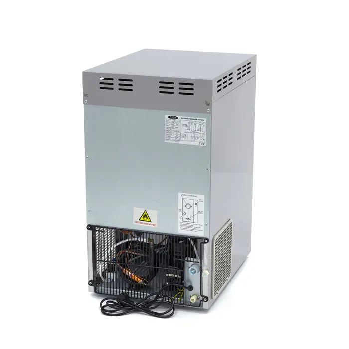 Schilferijsmachine - 50 Kg/24 u - Crushed ice - Watergekoeld