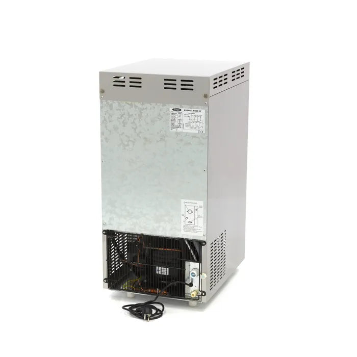 Schilferijsmachine - 85 Kg/24 u - Crushed ice - Watergekoeld