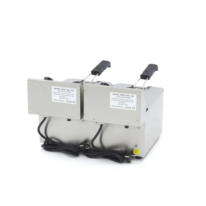 Frituurpan - 2x 4 L - 2 Manden - tot 1,5 Kg Frites