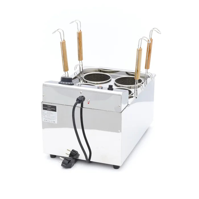 Pastakoker - 4 x 2 L - incl. 4 Manden