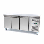 Koelwerkbank - 180 cm - 3 Deuren