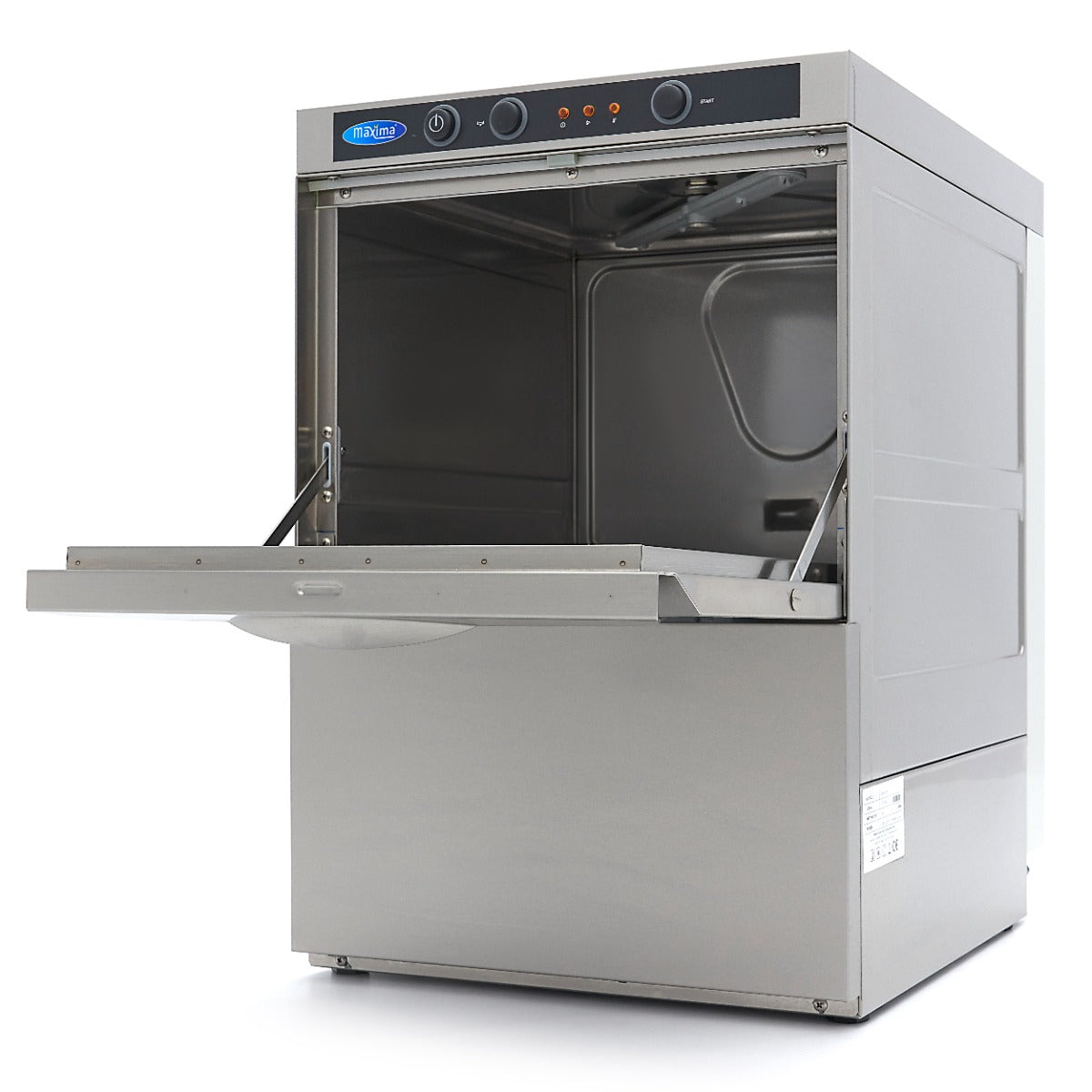 Glazenspoelmachine - 35 x 35 cm - met Afvoer-, Glansspoel- en Zeeppomp