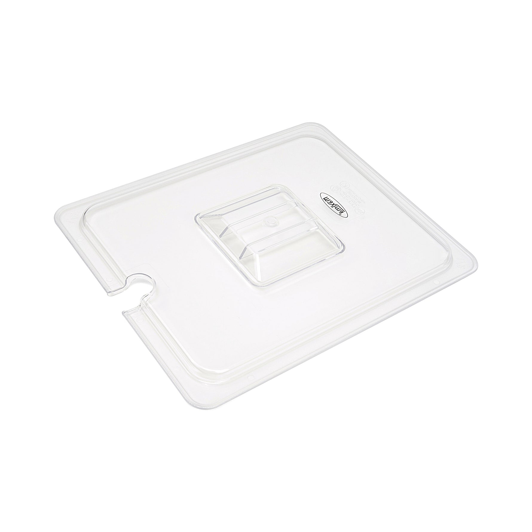 Gastronorm Deksel - 1/2 GN - Polycarbonaat - met Uitsparing