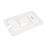 Gastronorm Deksel - 1/4 GN - Polycarbonaat - met Uitsparing