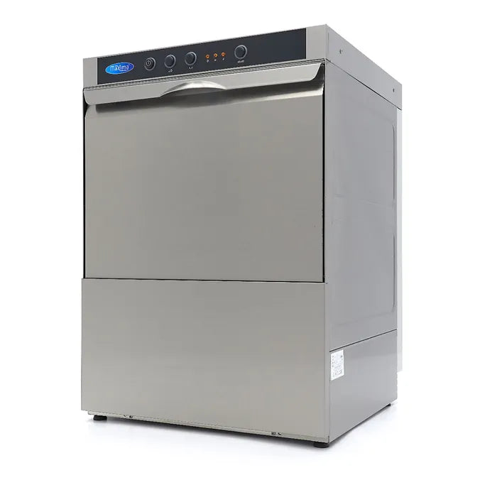 Horeca Vaatwasser - 50 x 50 cm - met Afvoer-, Glansspoel- en Zeeppomp - 400V