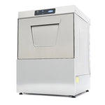 Horeca Vaatwasser - 50 x 50 cm - met Afvoer-, Glansspoel- en Zeeppomp - Digitaal Display - 400V