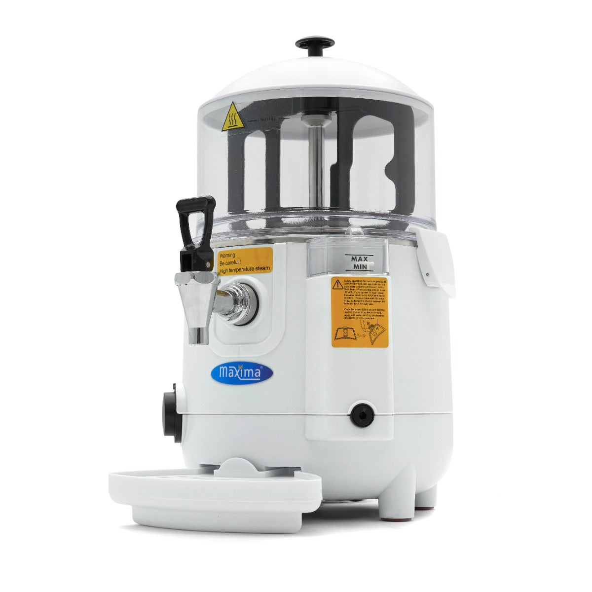 Warme Chocolademelk Dispenser – 5 L – Wit