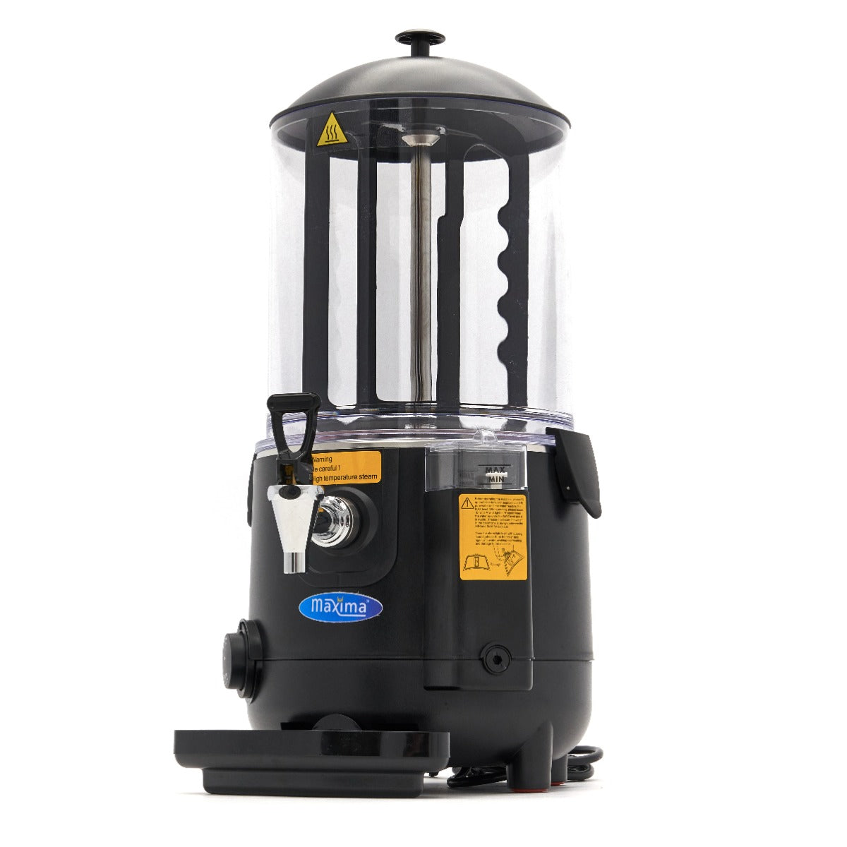 Warme Chocolademelk Dispenser – 10 L – Zwart