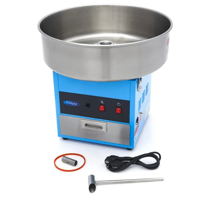 Suikerspinmachine – Ø 52 cm – Blauw