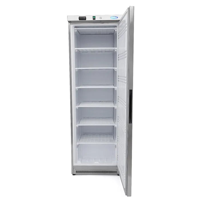 Vrieskast - 400 L - 6 Vaste Roosters - Rvs