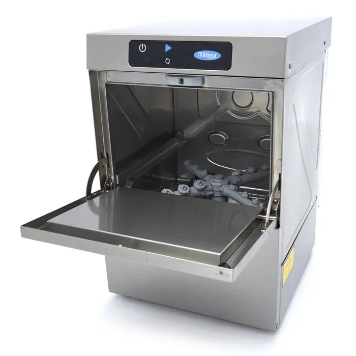 Glazenspoelmachine - 35 x 35 cm - met Glansspoelpomp - Digitaal Display - 230V