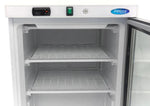 Vrieskast - 200 L - Wit - met Glazen Deur