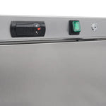 Vrieskast - 400 L - 6 Vaste Roosters - Rvs