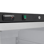 Koelkast - 600 L - Zwart - met Glazen Deur
