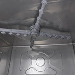 Horeca Vaatwasser - 50 x 50 cm - met Glansspoelpomp - Digitaal Display - 400V