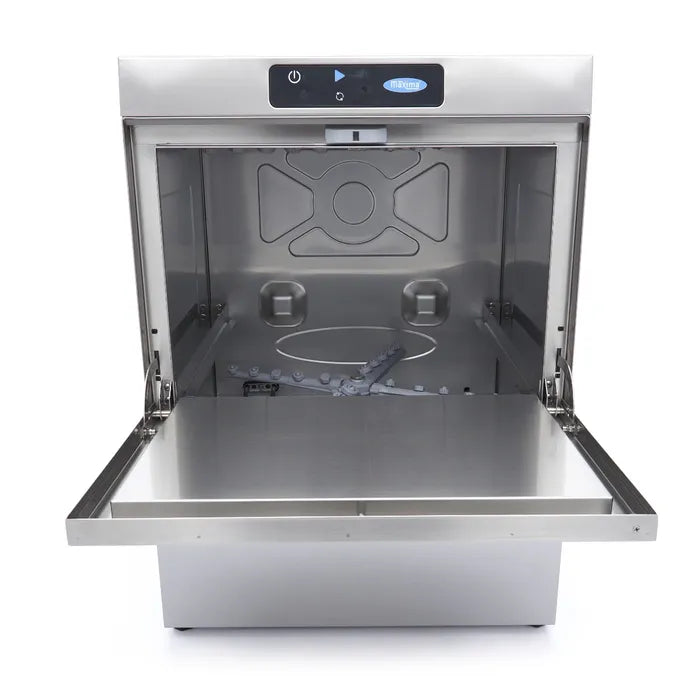 Horeca Vaatwasser - 50 x 50 cm - met Glansspoelpomp - Digitaal Display - 400V
