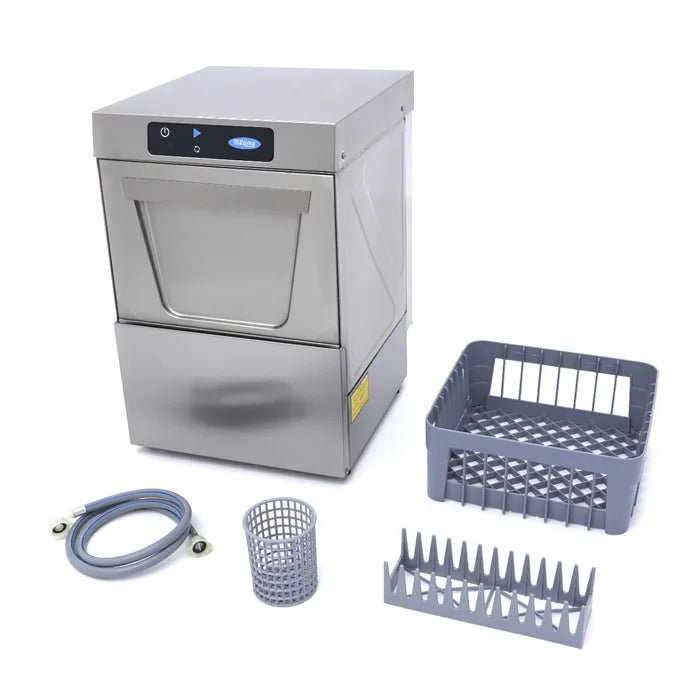 Glazenspoelmachine - 35 x 35 cm - met Glansspoelpomp - Digitaal Display - 230V