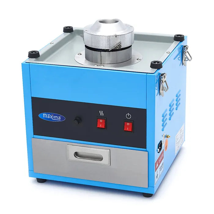 Suikerspinmachine – Ø 52 cm – Blauw