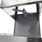 Doorschuifvaatwasser - 50 x 50 cm - met Afvoer-, Glansspoel- en Zeeppomp – 400V