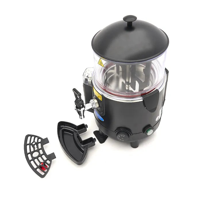 Warme Chocolademelk Dispenser – 5 L – Zwart
