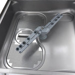 Doorschuifvaatwasser - 50 x 50 cm - met Afvoer-, Glansspoel- en Zeeppomp – 400V