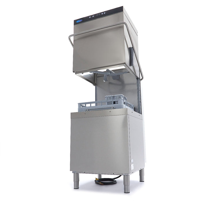 Doorschuifvaatwasser - 50 x 60 cm - met Glansspoel- en Zeeppomp – 400V