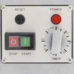 Spiraalkneder - 8 L - 4,5 Kg Deeg - Zilvergrijs