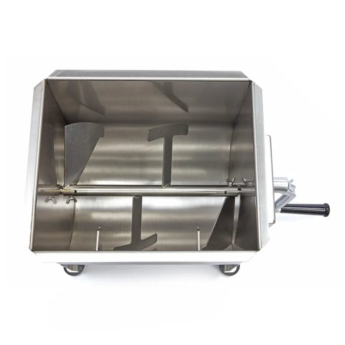 Vleesmenger - 20 L - 16 Kg Vlees - Enkele As - Handmatig